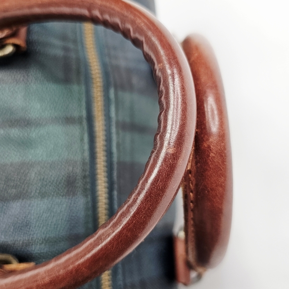 Polo Ralph Lauren Vintage Boston Top Handle Blackwatch Unisex Bag+ Strap - Picture 4 of 16